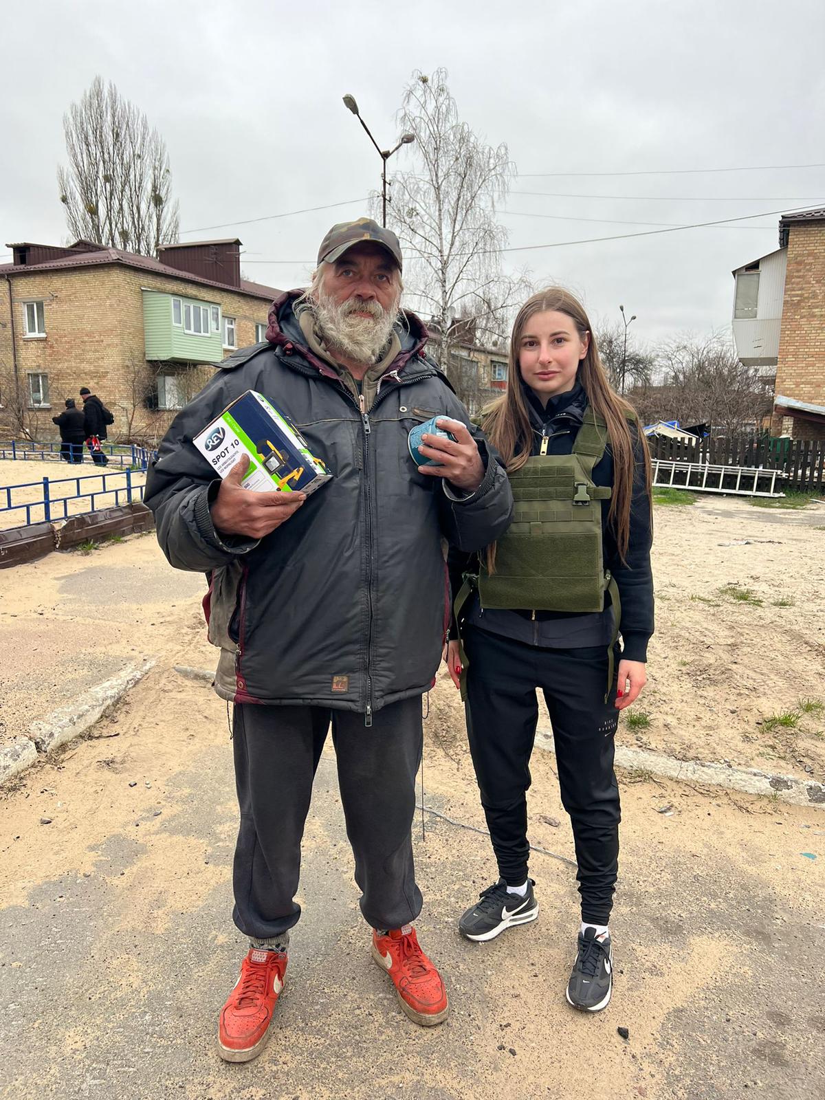 Kiev food distribution